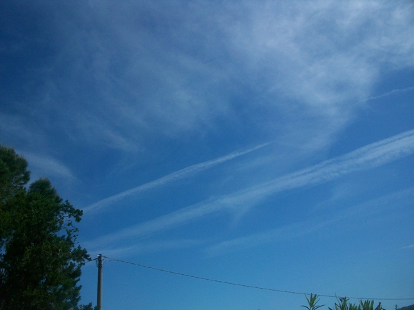 scie chimiche - livorno provincia - 9 maggio 2014