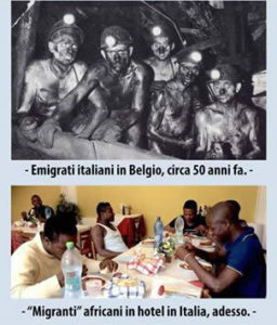 Emigrati italiani ieri, immigrati stranieri oggi